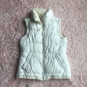 ❄️ White American Eagle Puffer Vest